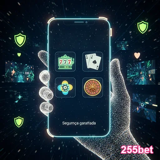 Ilustração de suporte 24/7 para jogo responsável no casino mobile